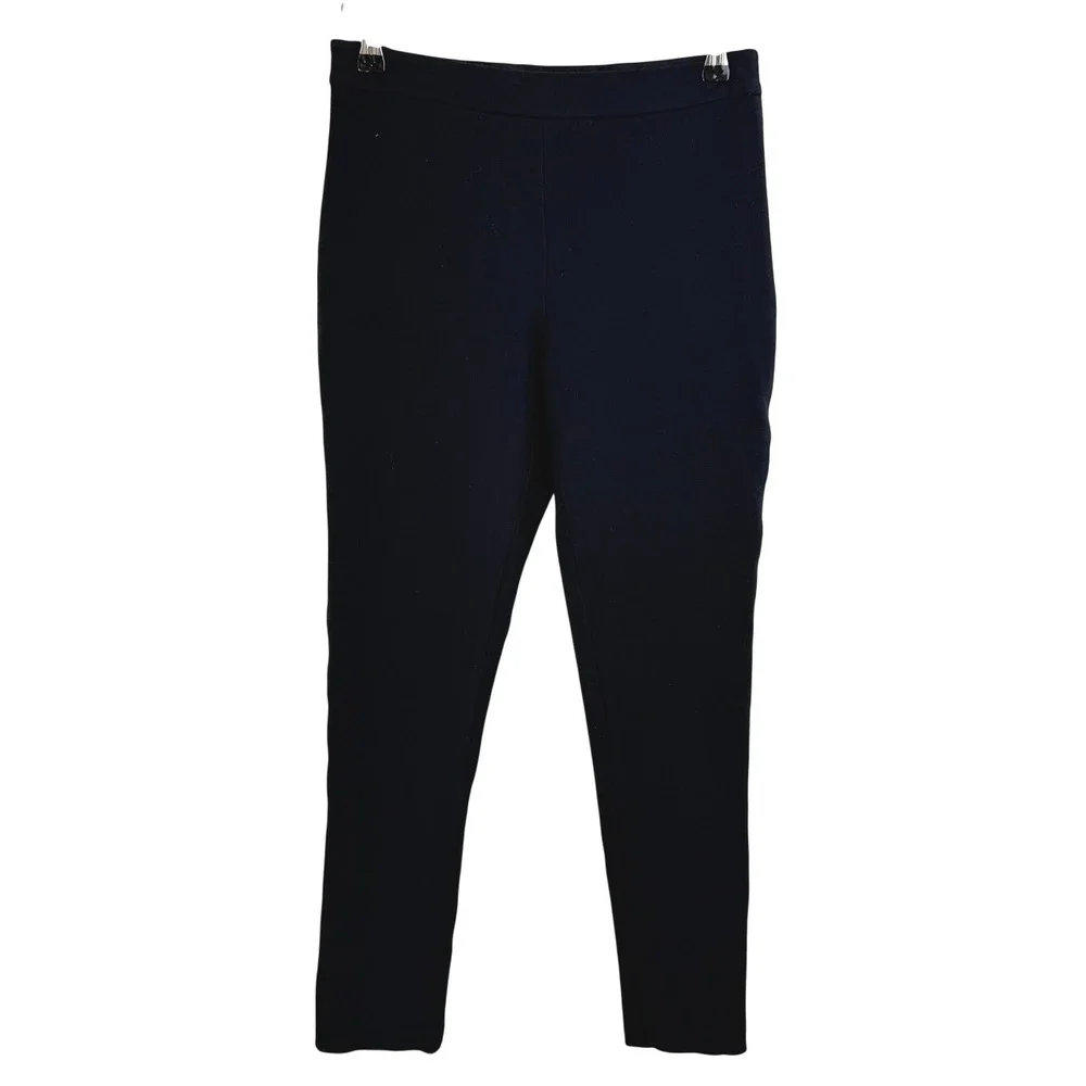 Kate Spade New York EDIE Pants Black WOMEN 4‎ Zipper CIGARETTE SKINNY ANKLE